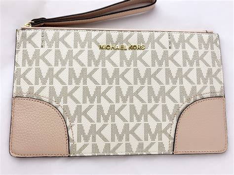 michael kors ballerina pink flap over clutch|Michael Kors clutch handbags.